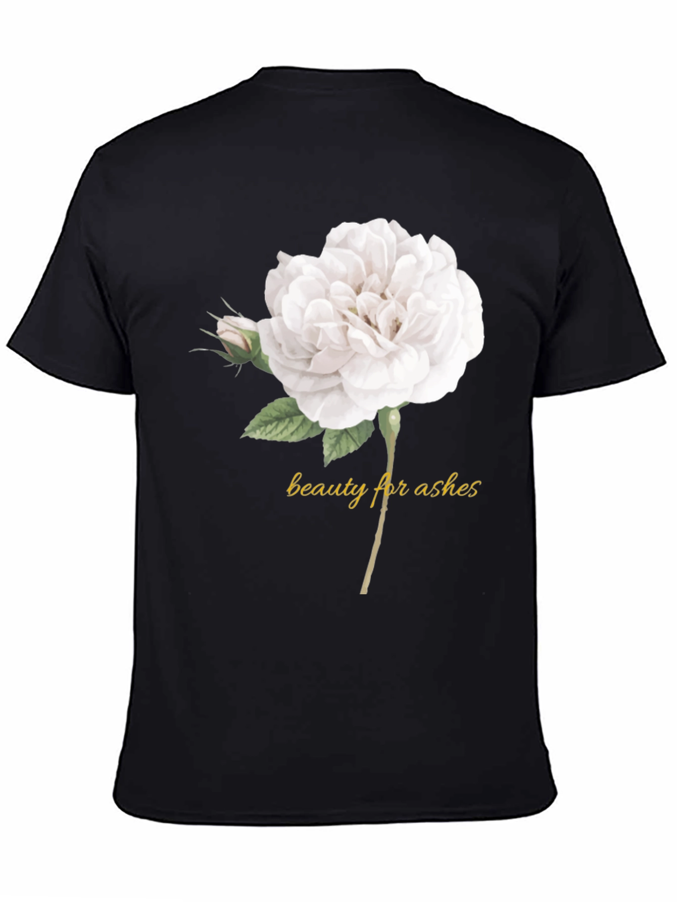 Beauty For Ashes Rose Graphic T-Shirt