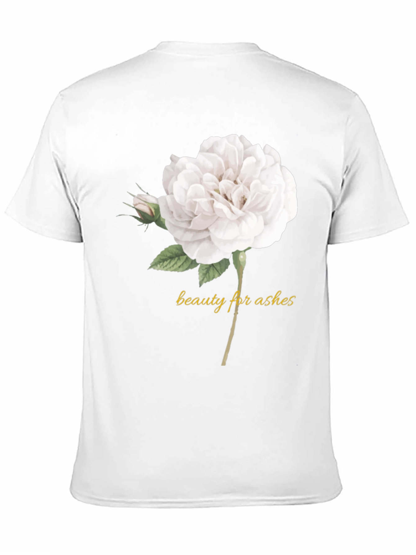 Beauty For Ashes Rose Graphic T-Shirt