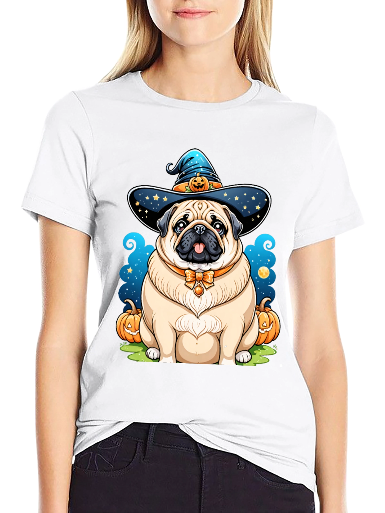 Halloween Pug T-Shirt