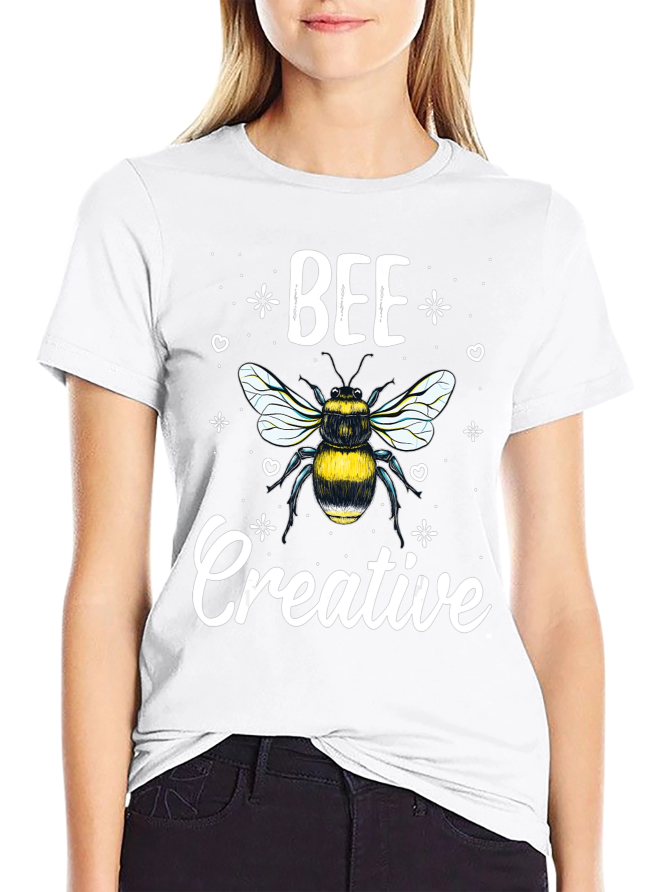 Bee Creative Graphic T-Shirt