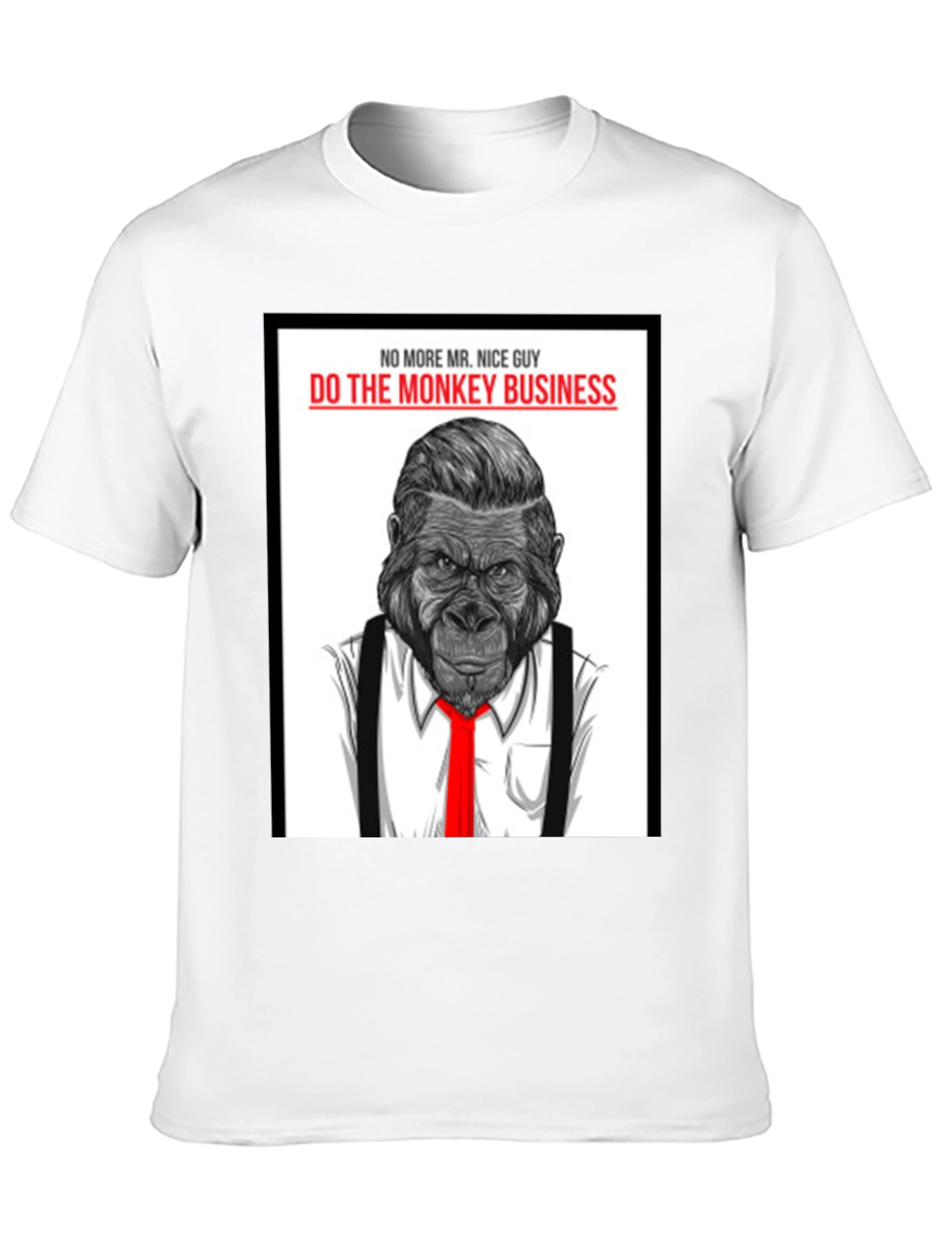 Monkey Business T-Shirt - Gorilla in a Suit