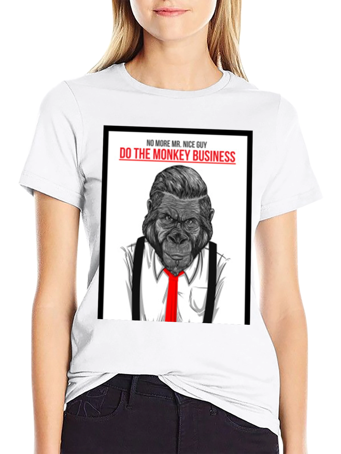 Monkey Business T-Shirt - Gorilla in a Suit