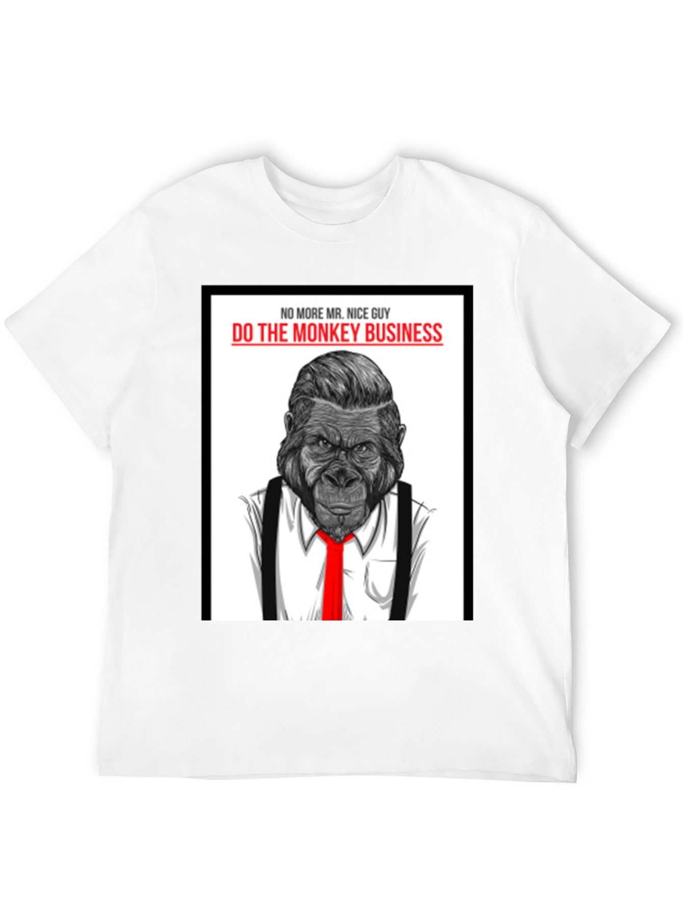 Monkey Business T-Shirt - Gorilla in a Suit
