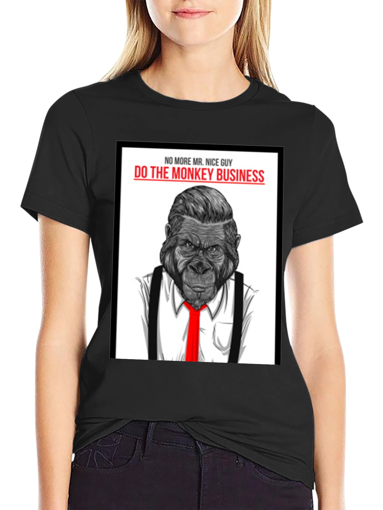 Monkey Business T-Shirt - Gorilla in a Suit