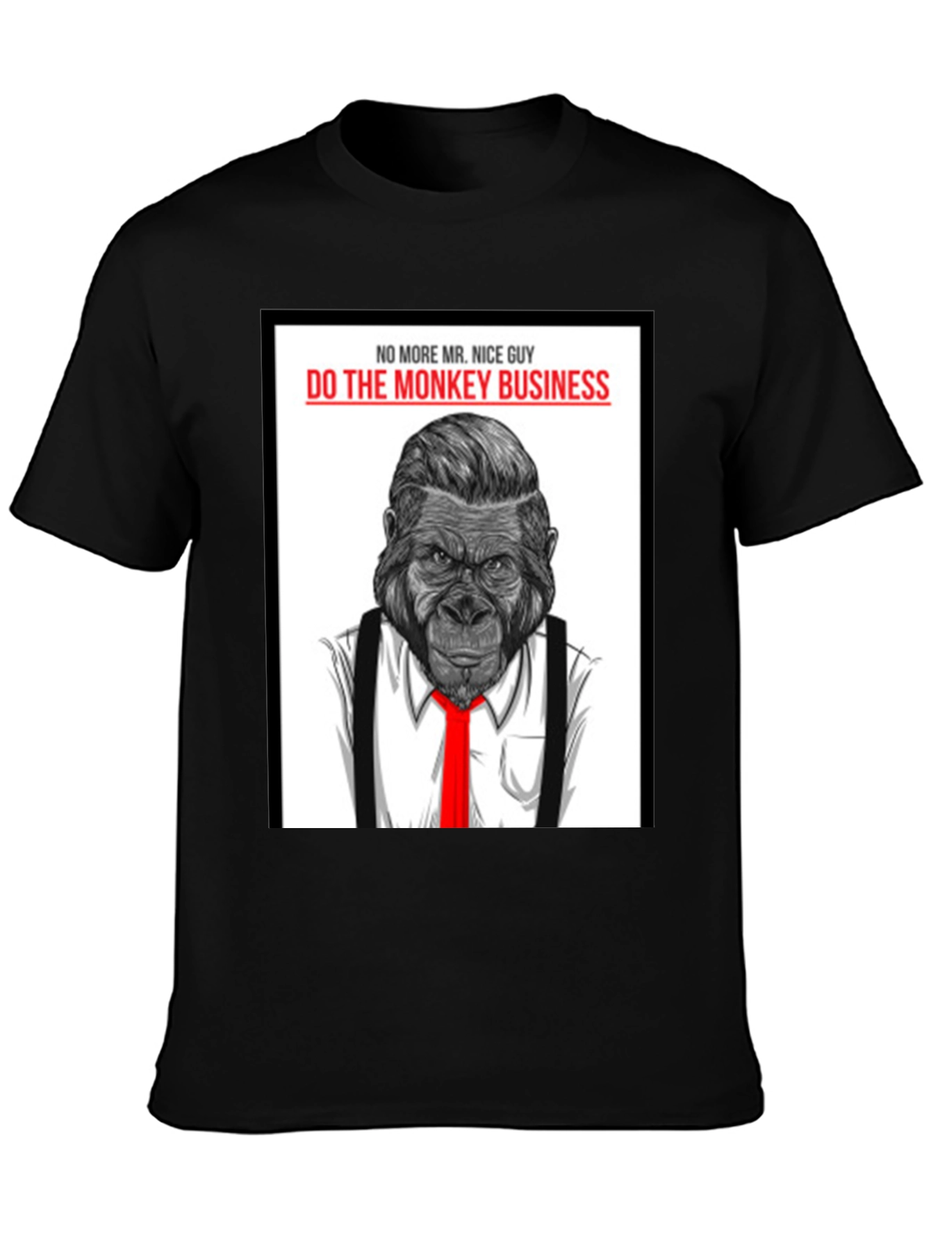 Monkey Business T-Shirt - Gorilla in a Suit