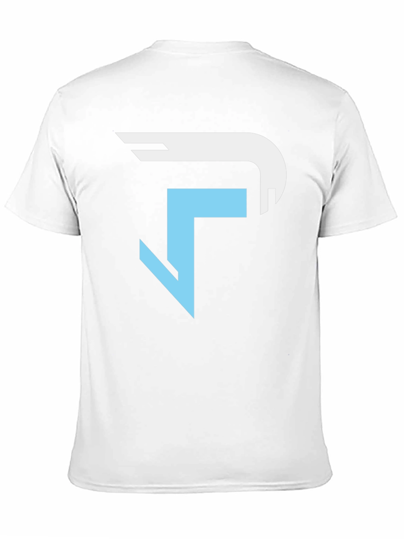 Stylish Black T-Shirt with Abstract Logo