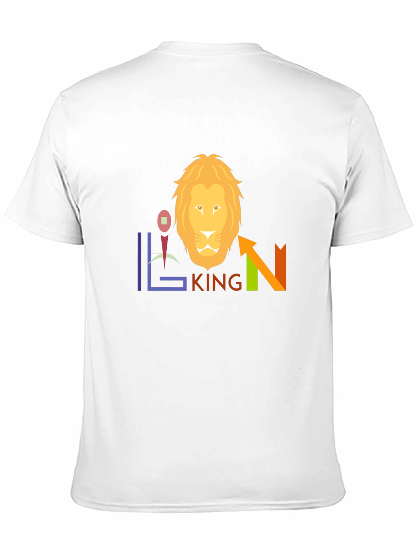 Lion King Graphic Tee - Black Cotton Blend