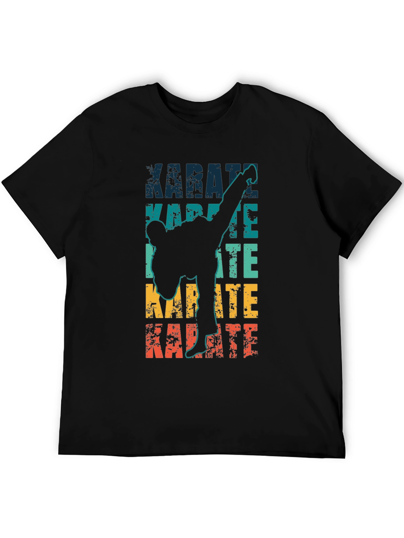Karate Retro T-Shirt Martial Arts Tee