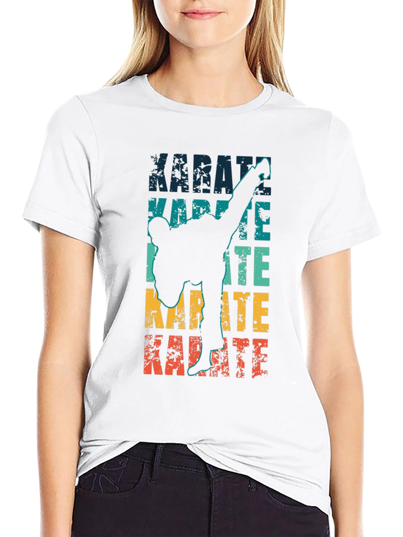 Karate Retro T-Shirt Martial Arts Tee