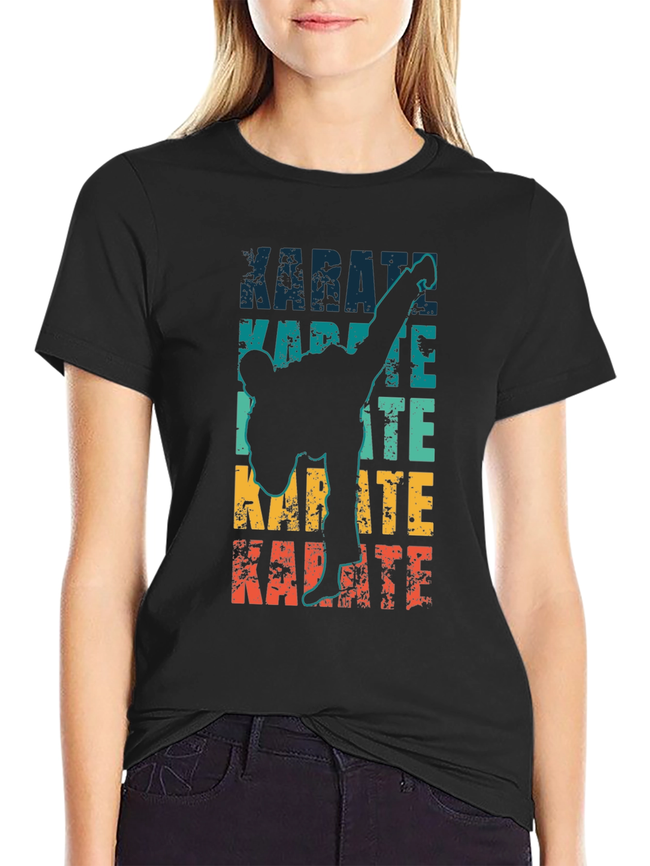 Karate Retro T-Shirt Martial Arts Tee
