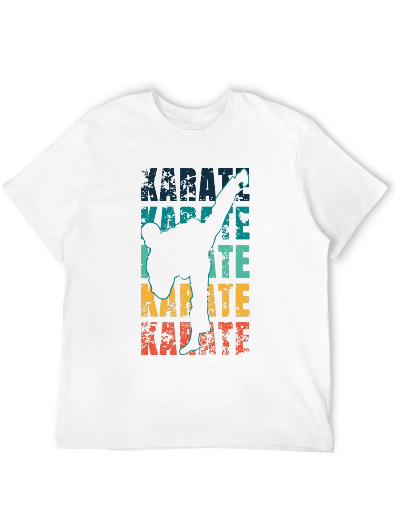 Karate Retro T-Shirt Martial Arts Tee