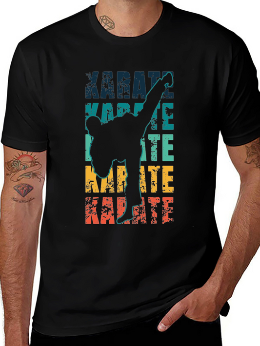 Karate Retro T-Shirt Martial Arts Tee