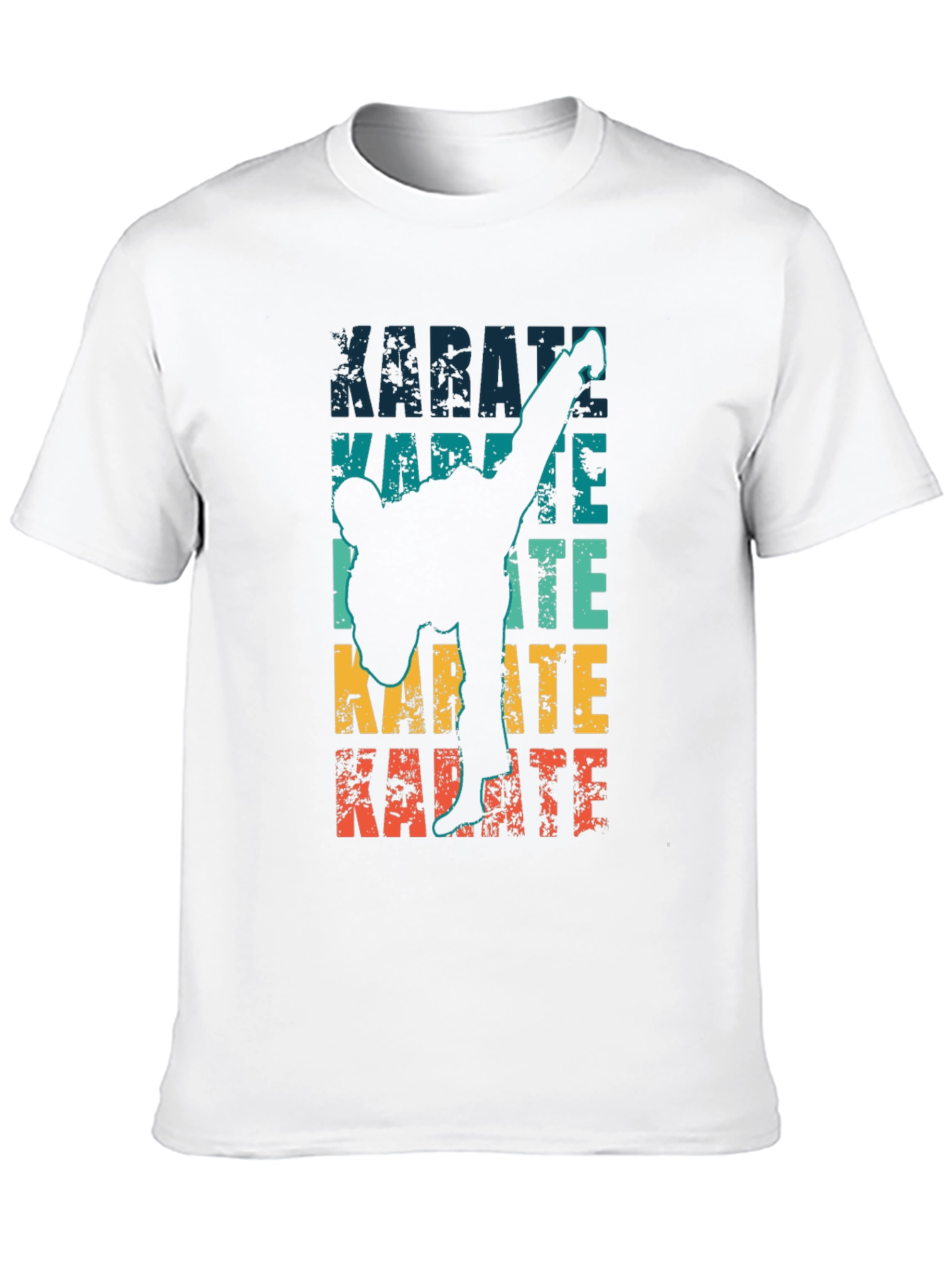 Karate Retro T-Shirt Martial Arts Tee