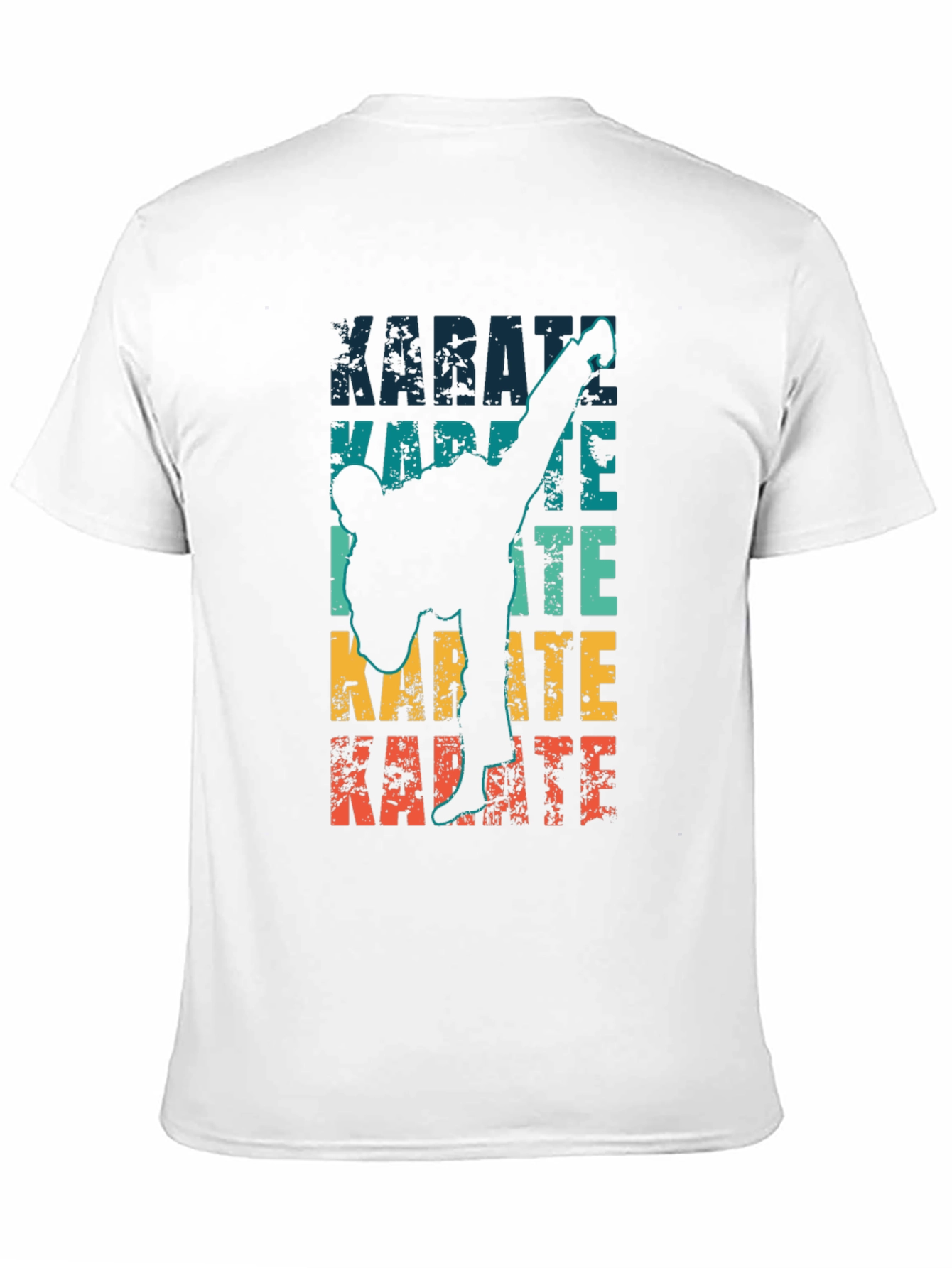 Karate Retro T-Shirt Martial Arts Tee