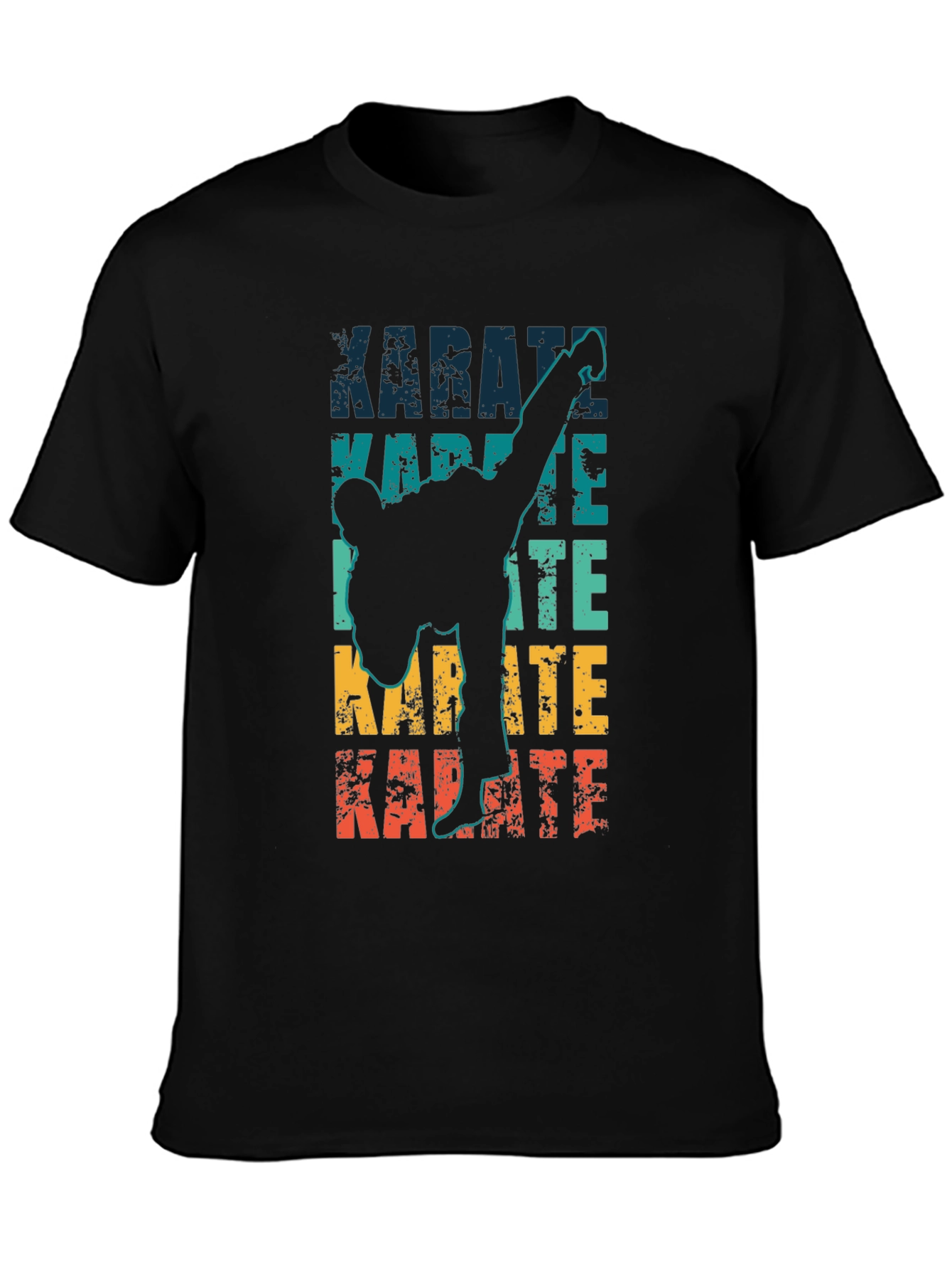 Karate Retro T-Shirt Martial Arts Tee