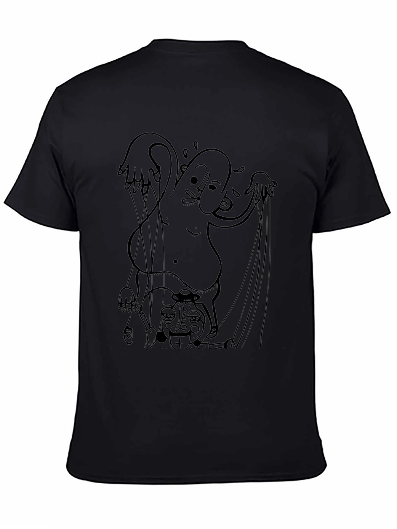 Unique Graphic Tee - Puppet Master Design