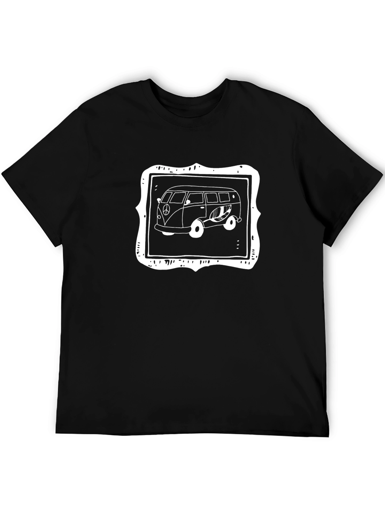 Retro Peace Van Graphic T-Shirt