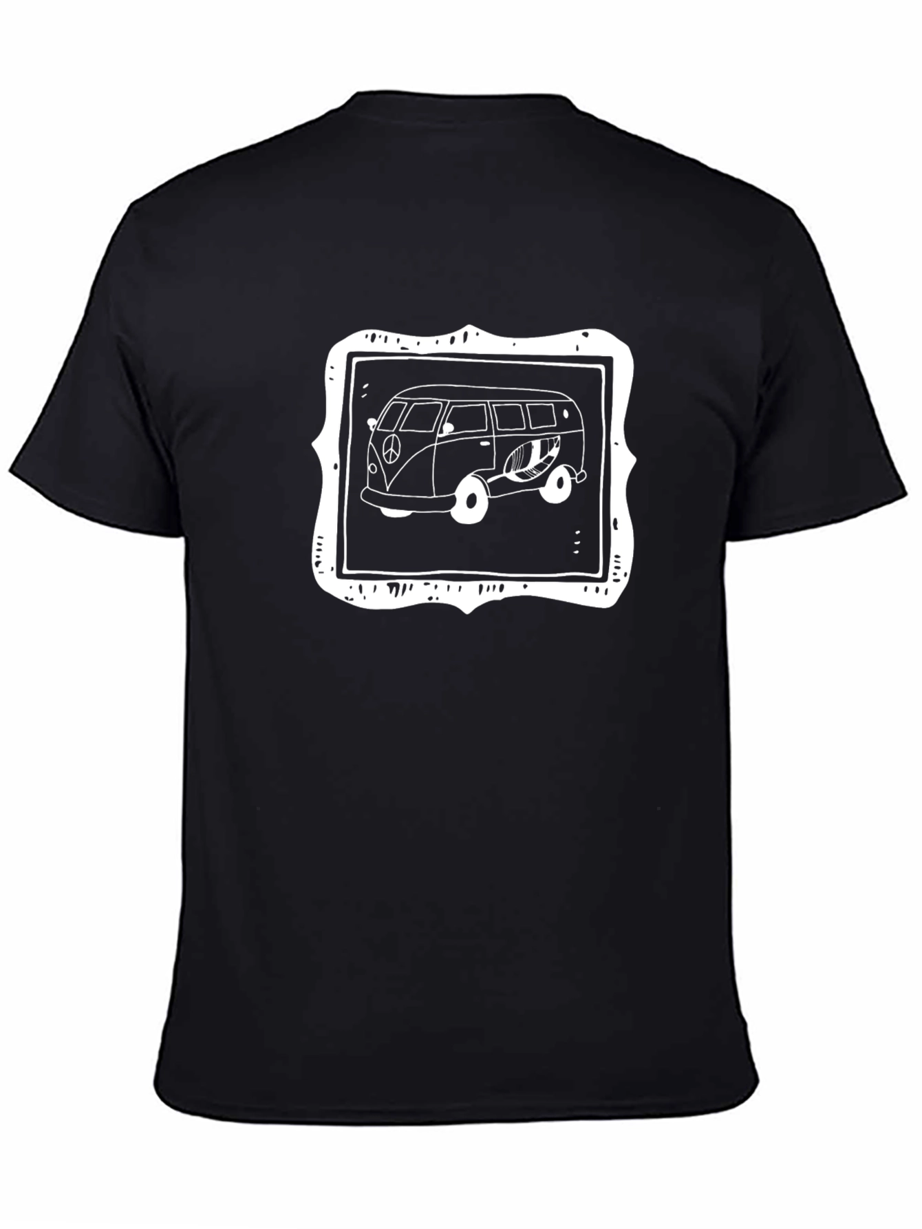 Retro Peace Van Graphic T-Shirt