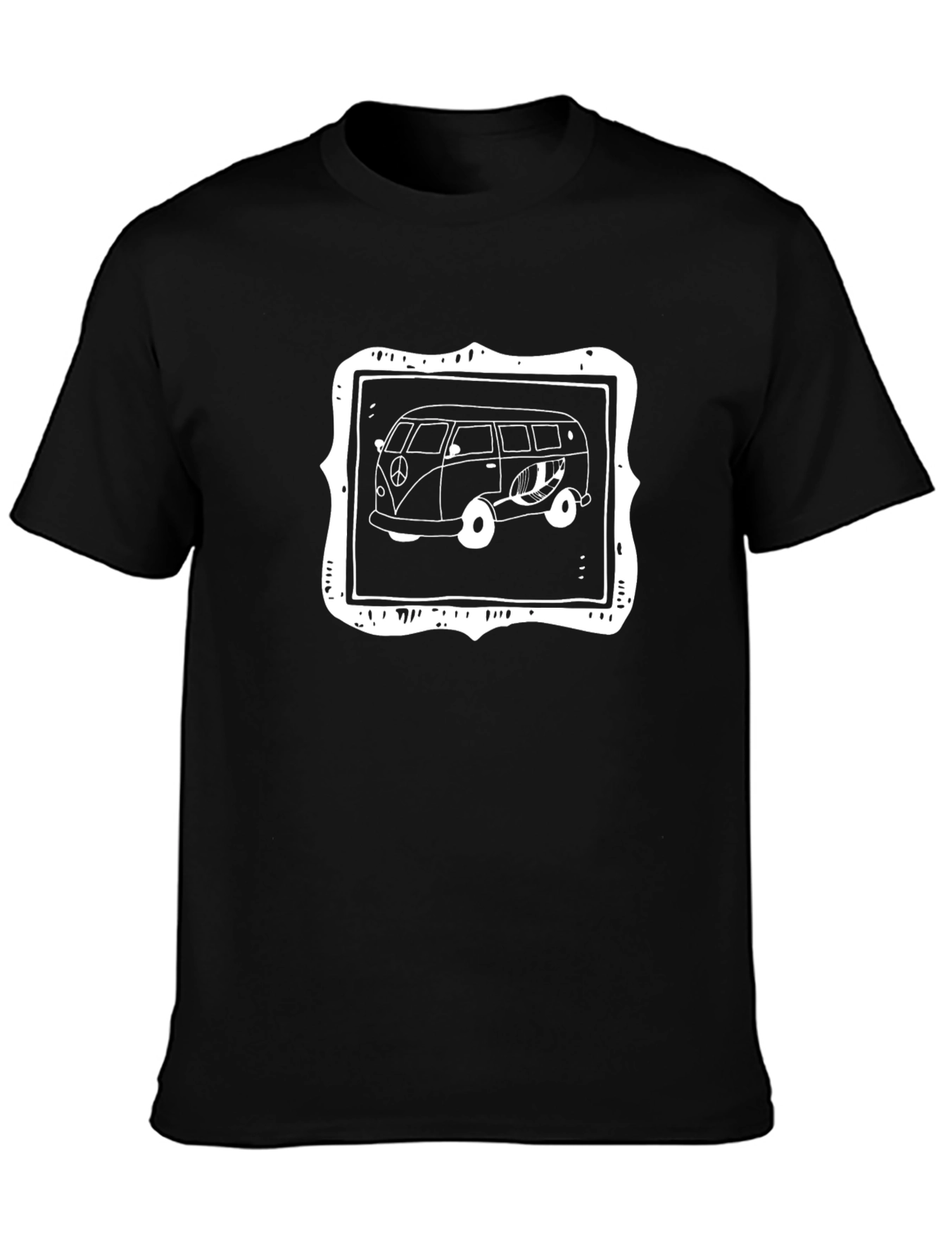 Retro Peace Van Graphic T-Shirt