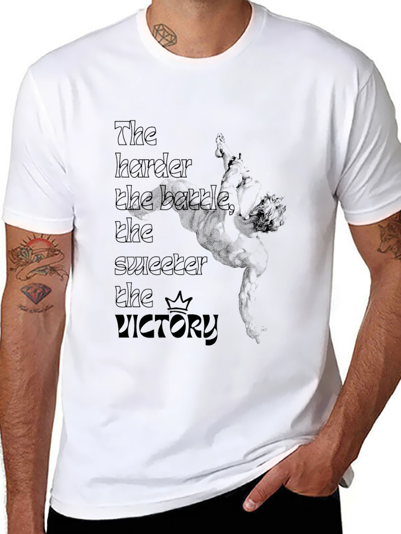 The Harder the Battle T-Shirt