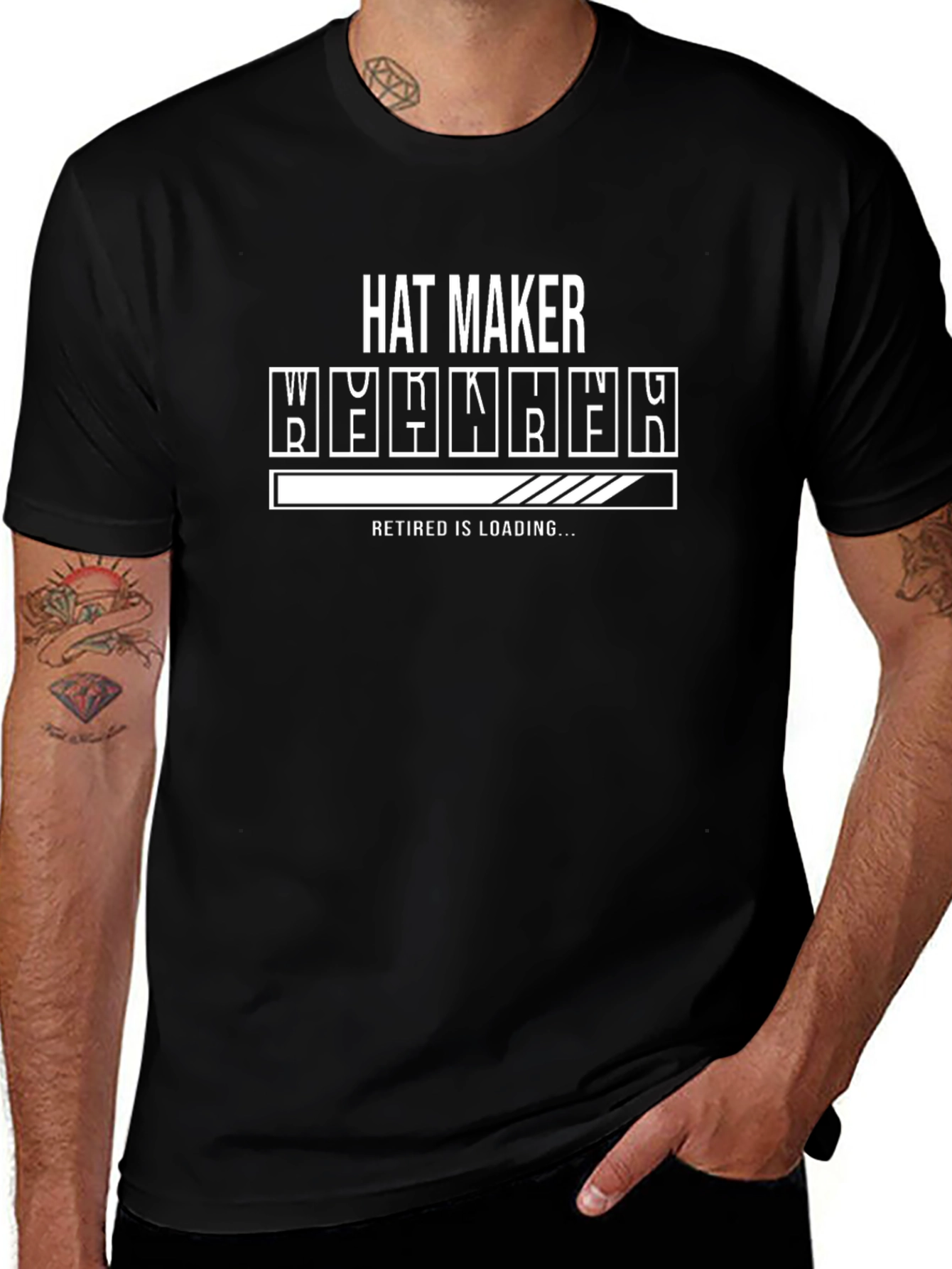 Hat Maker Retirement Loading T-Shirt