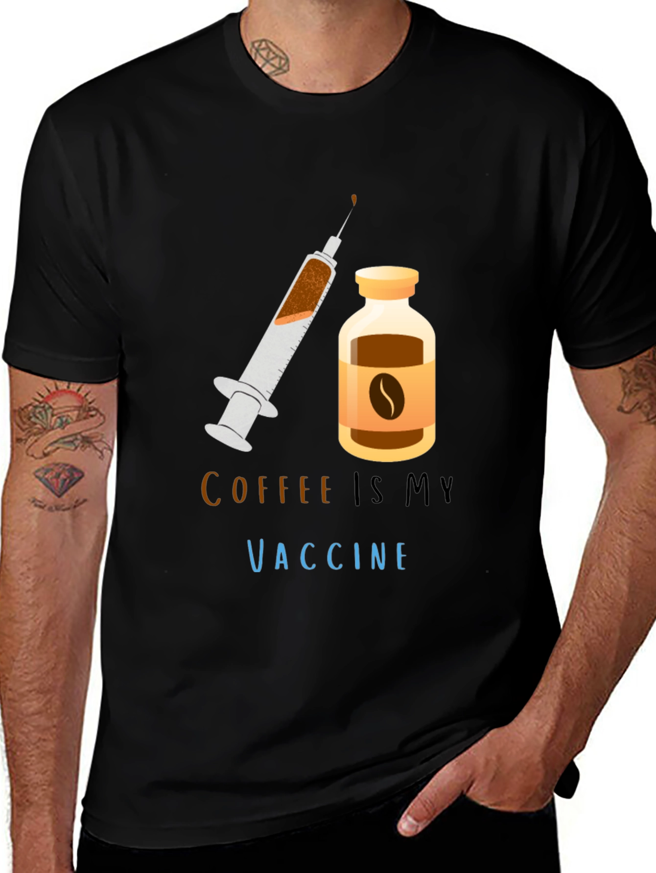 Coffee Is My Vaccine T-Shirt