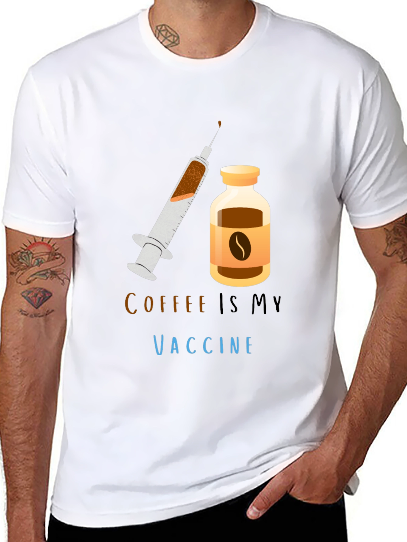 Coffee Is My Vaccine T-Shirt