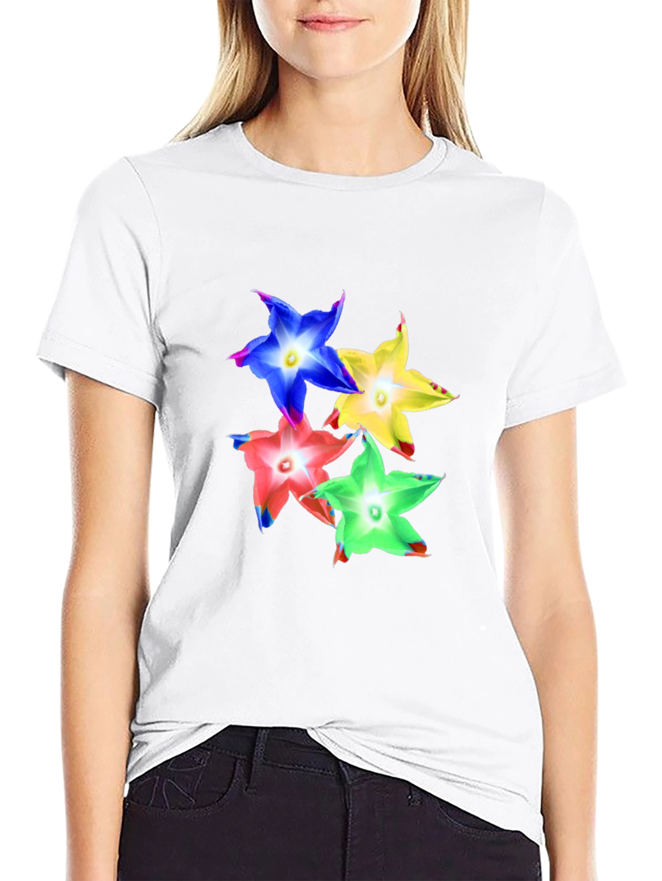Colorful Flower T-Shirt