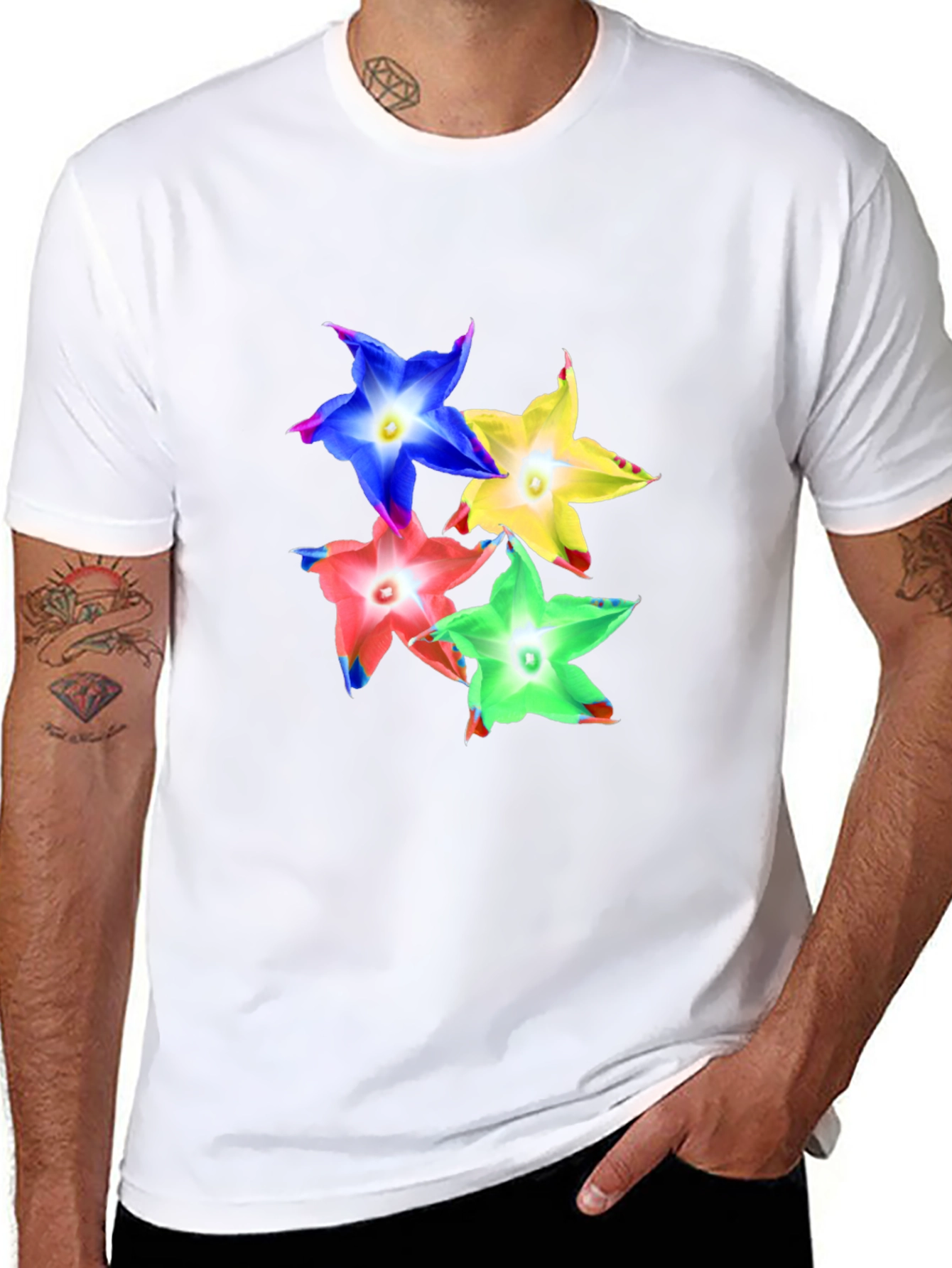 Colorful Flower T-Shirt
