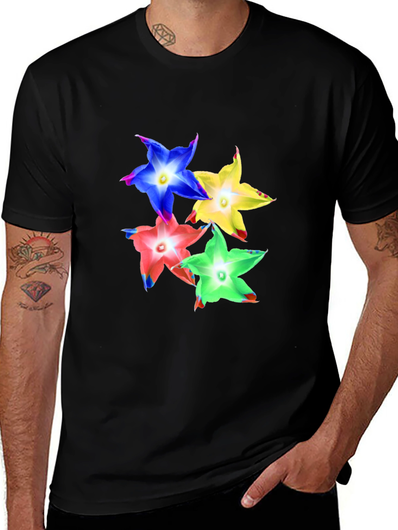 Colorful Flower T-Shirt