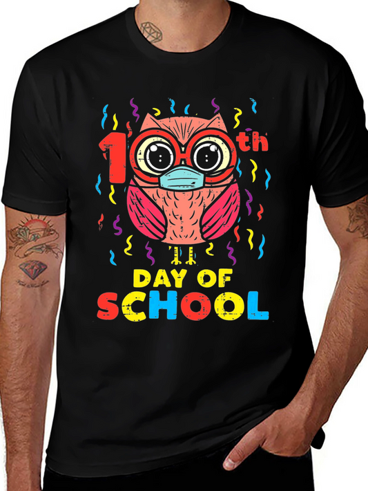 100th Day of School Owl T-Shirt