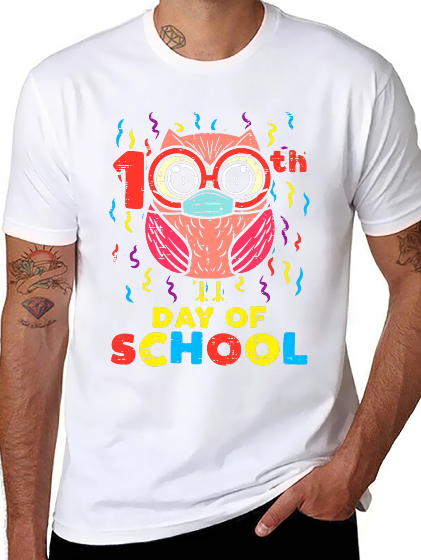 100th Day of School Owl T-Shirt