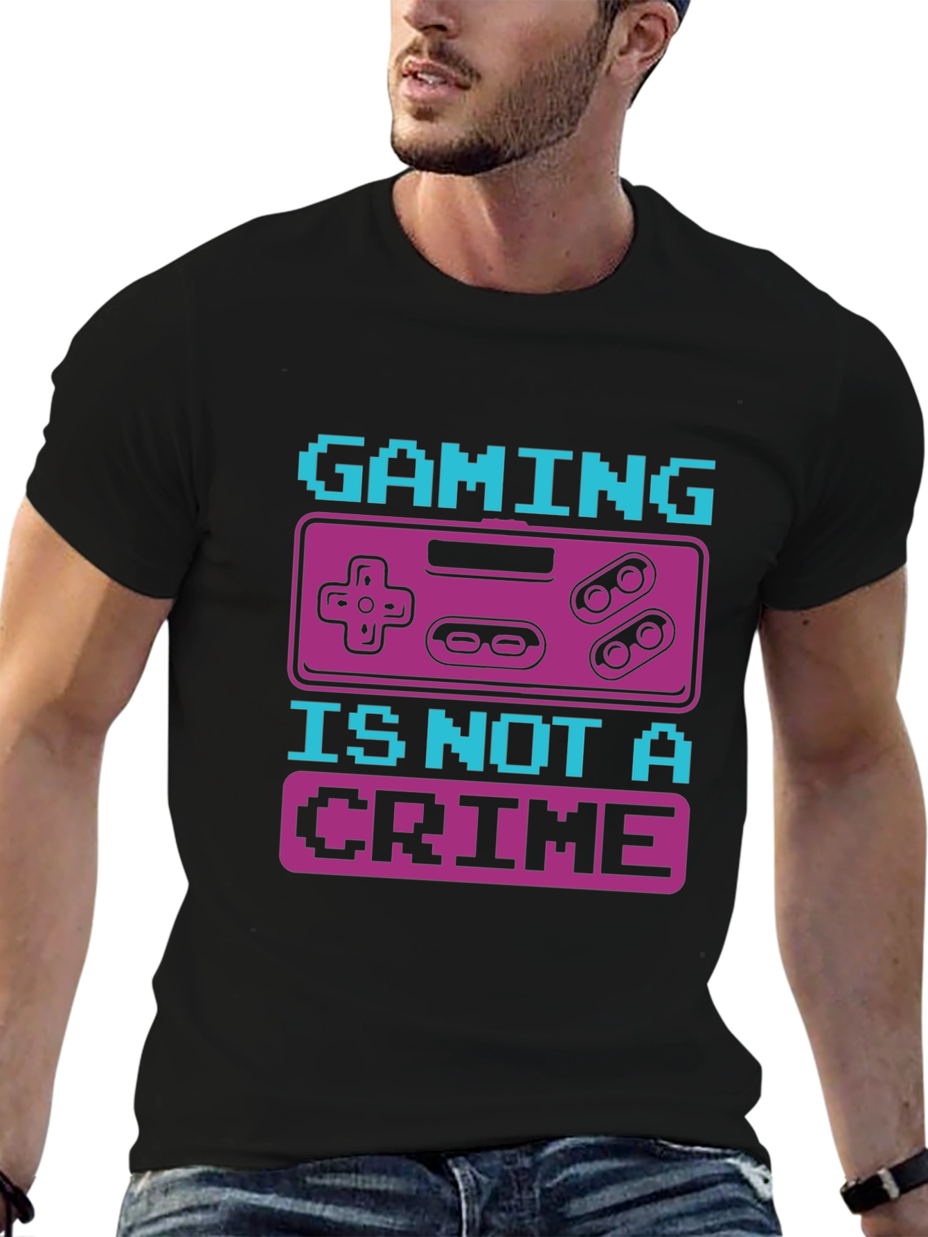 Gaming is Not A Crime T-Shirt