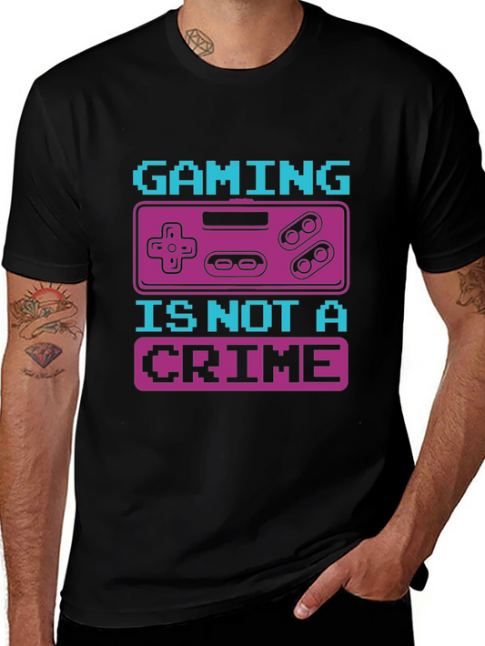 Gaming is Not A Crime T-Shirt
