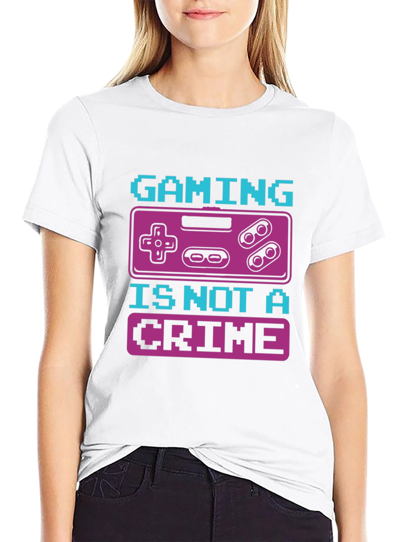 Gaming is Not A Crime T-Shirt