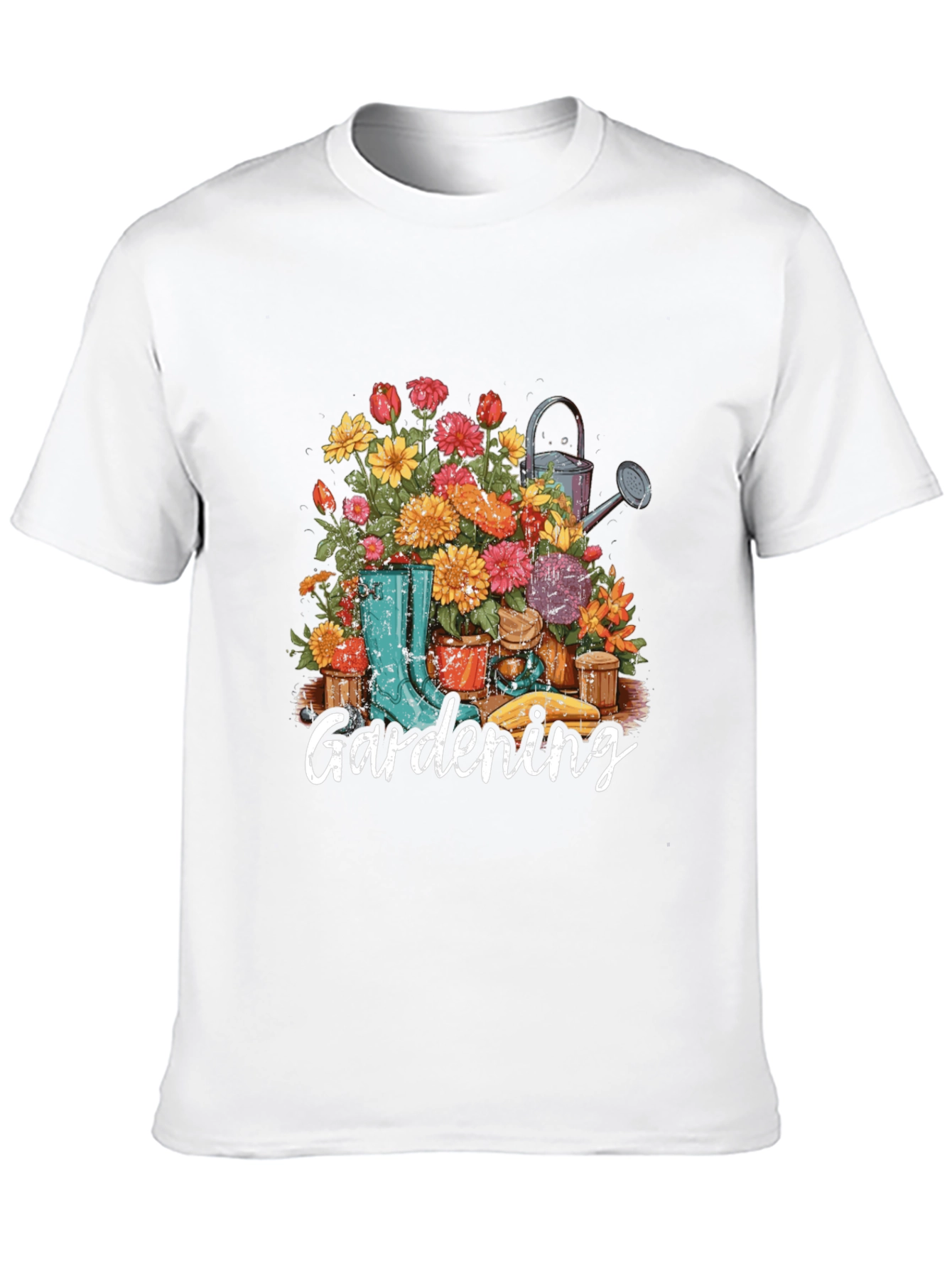 Gardening Themed Graphic Tee