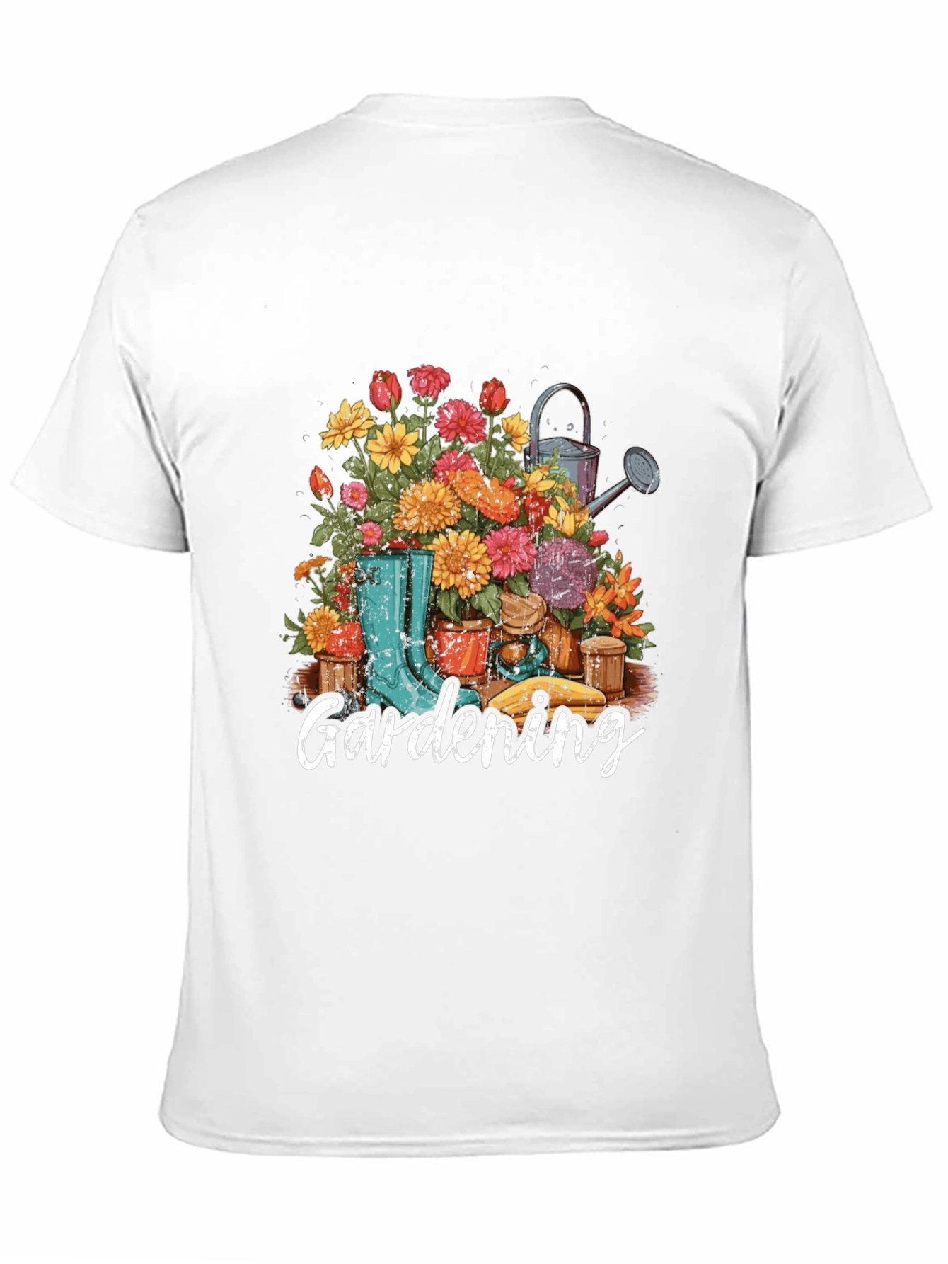 Gardening Themed Graphic Tee