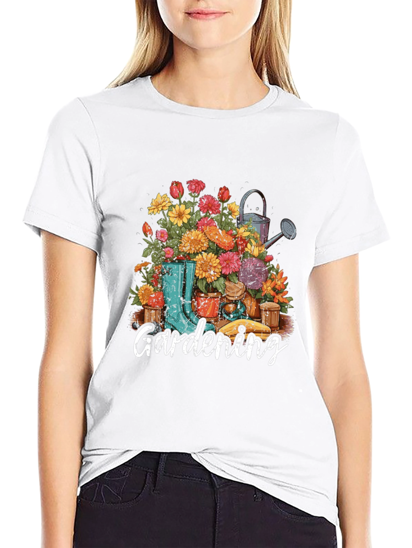 Gardening Themed Graphic Tee