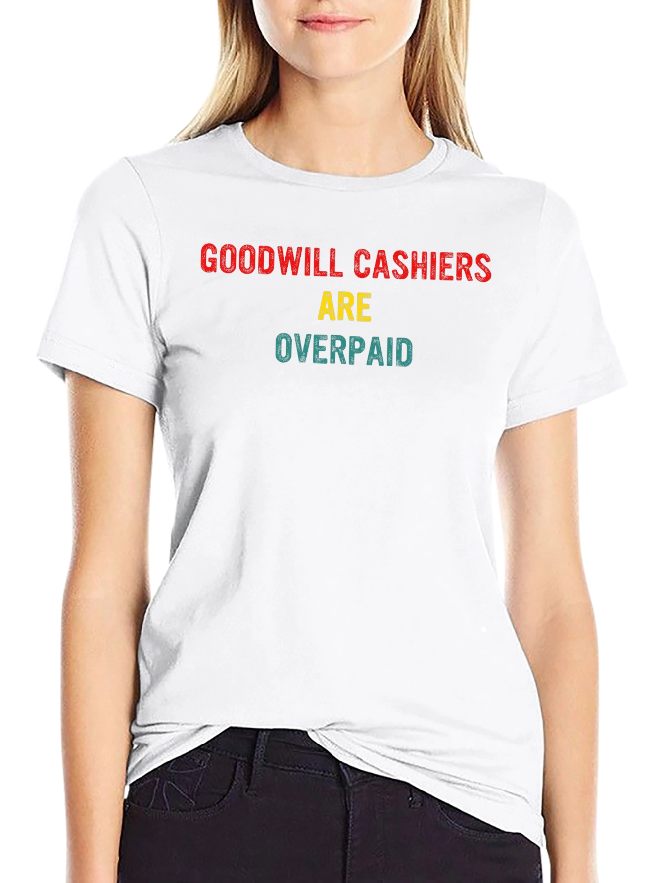 Goodwill Cashiers Overpaid Novelty T-Shirt