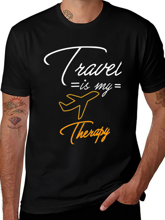 Travel is My Therapy T-Shirt