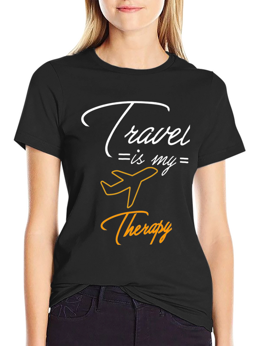 Travel is My Therapy T-Shirt