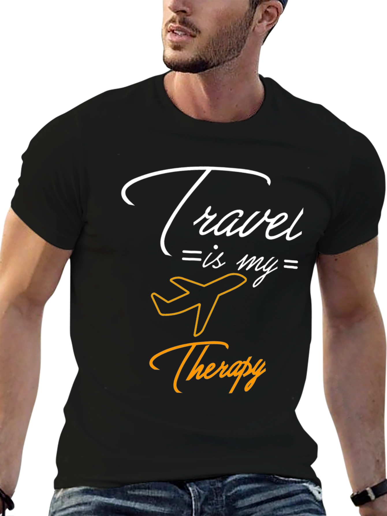 Travel is My Therapy T-Shirt