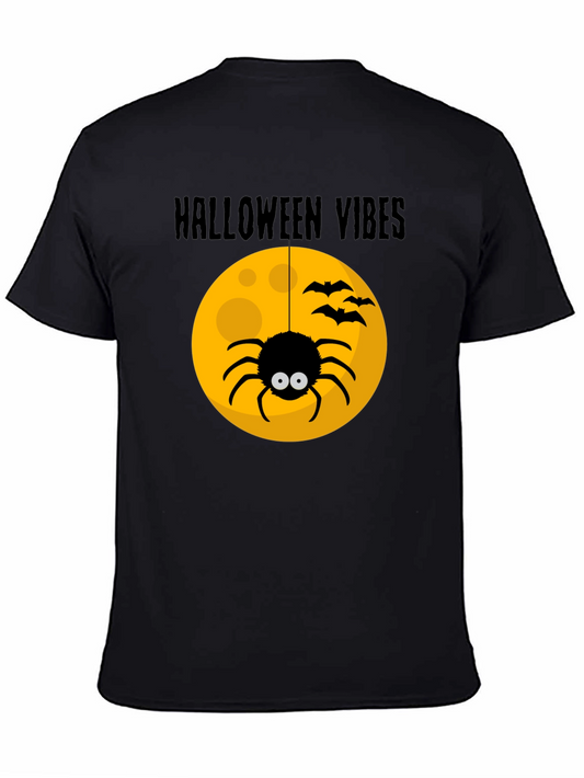 Halloween Vibes Spider Graphic Tee