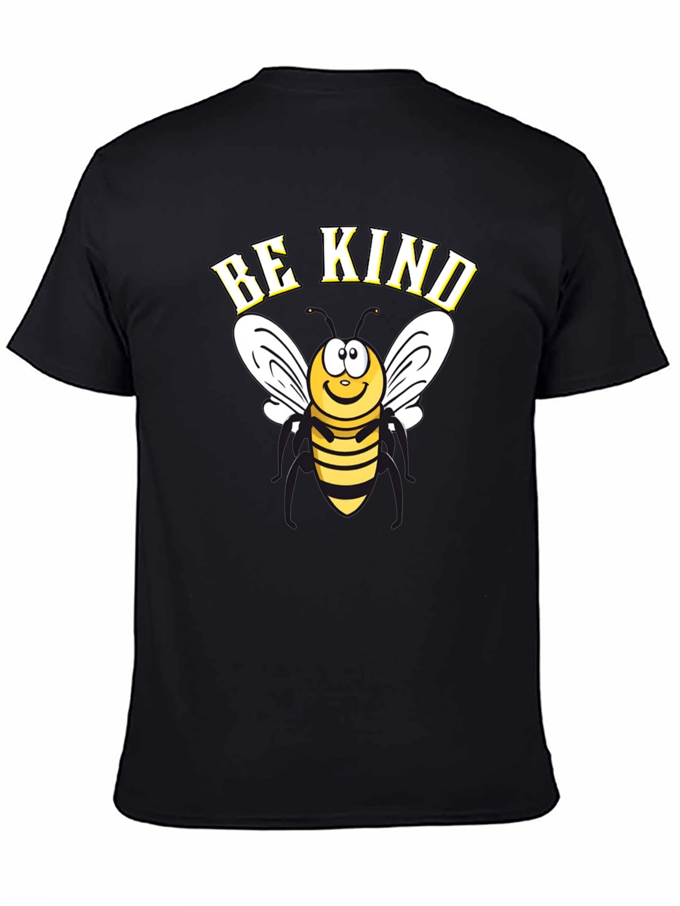 Be Kind Bee Graphic T-Shirt - Black