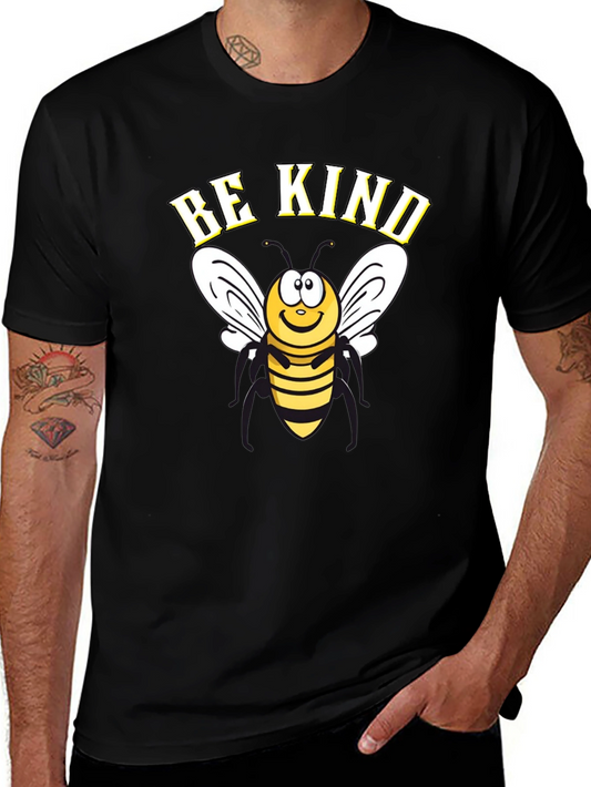 Be Kind Bee Graphic T-Shirt - Black