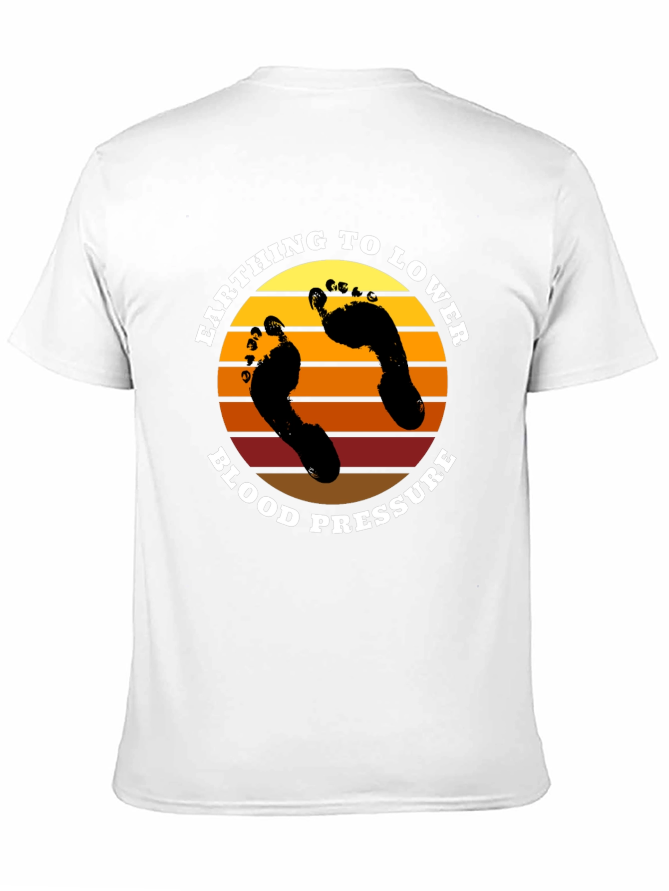 Earthing to Lower Blood Pressure Graphic T-Shirt