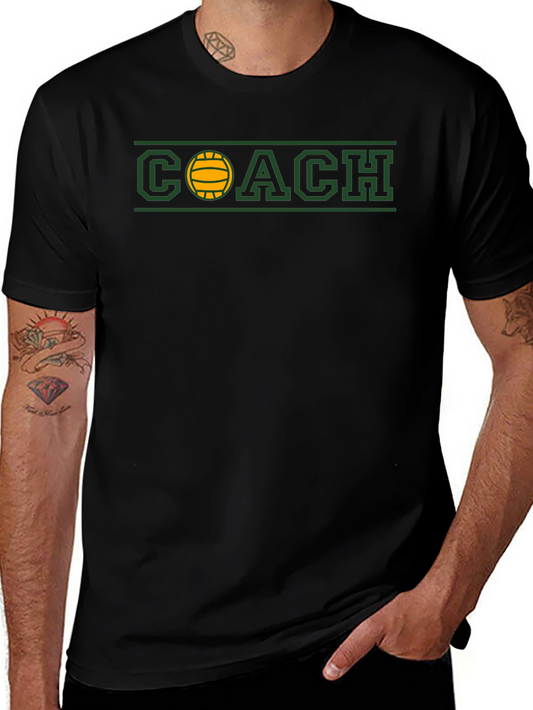 Water Polo Coach T-Shirt - Sports Training Apparel