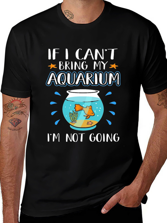 Aquarium Lover T-Shirt Funny Fish Bowl Graphic Tee