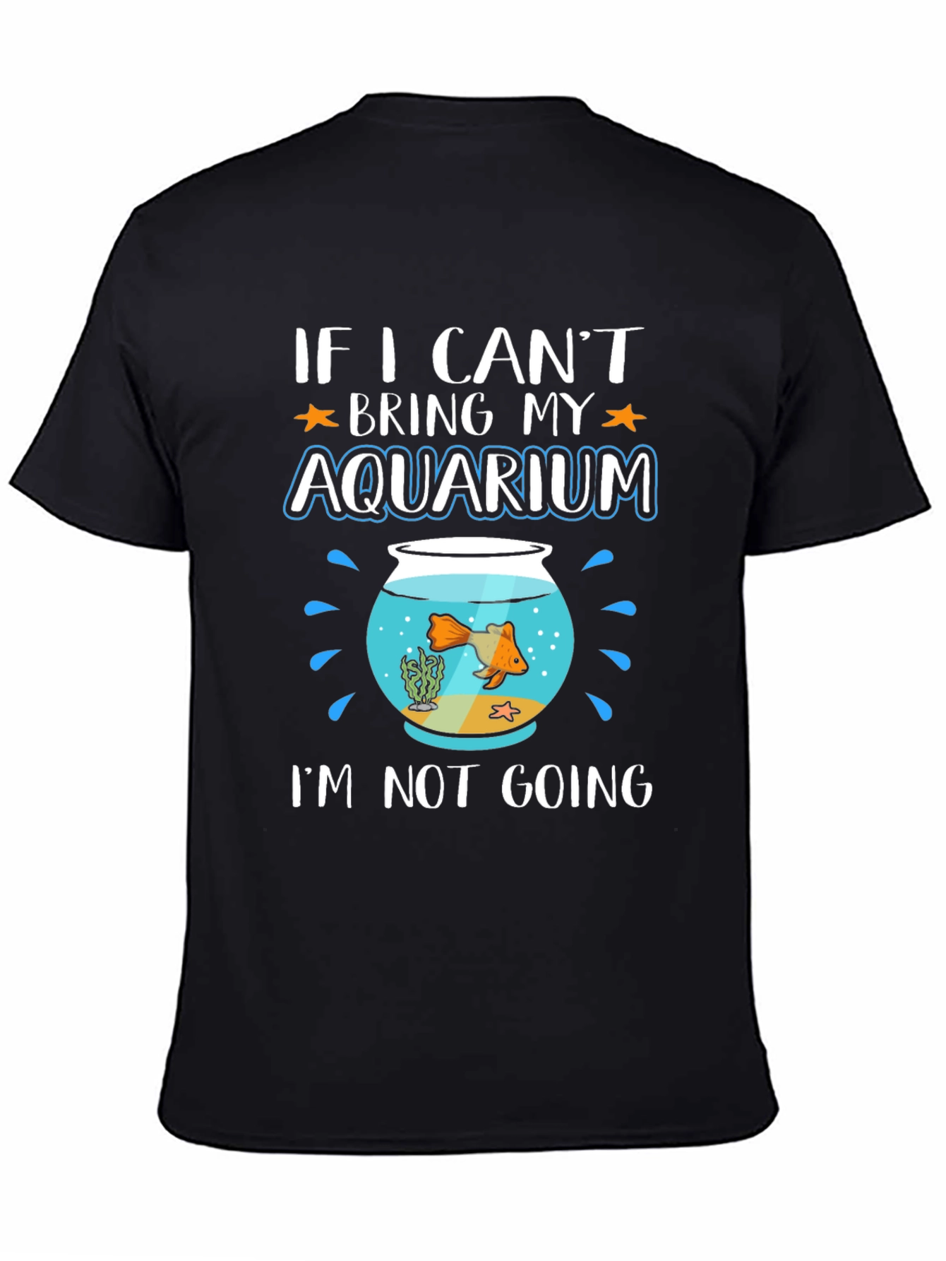 Aquarium Lover T-Shirt Funny Fish Bowl Graphic Tee