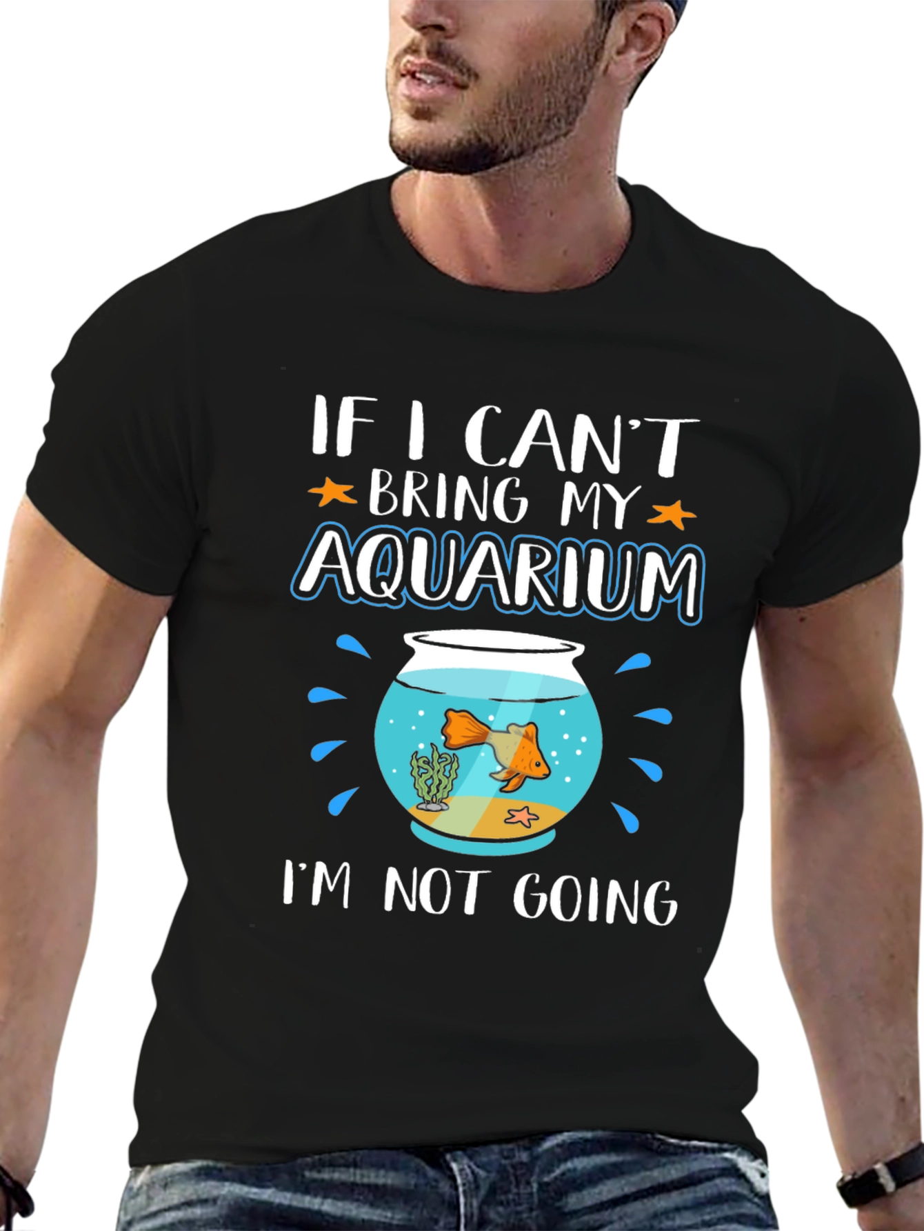 Aquarium Lover T-Shirt Funny Fish Bowl Graphic Tee